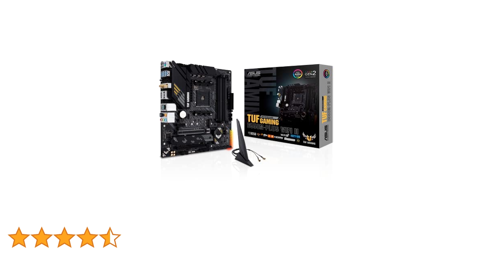Amazon | ASUS TUF GAMING B550M-PLUS WiFi II AMD AM4 (第3世代